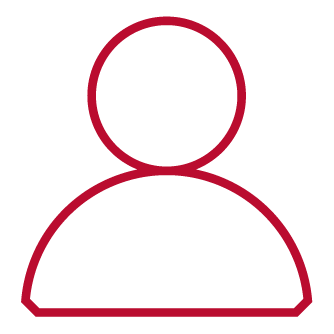 icon representing a person